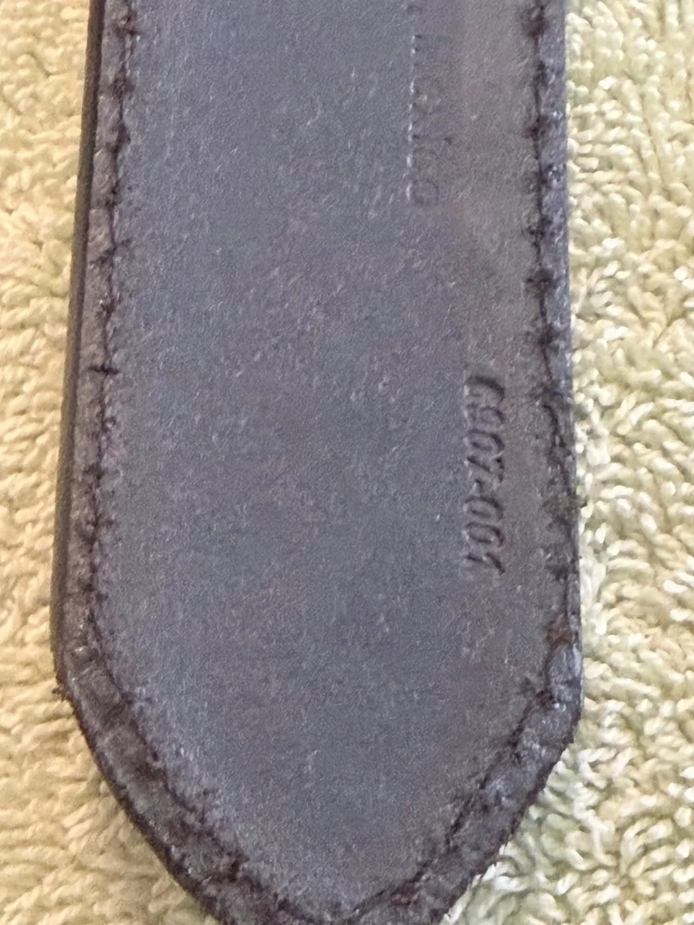 Vintage 1998 Siskiyou American Trucker Buckle Leather Belt Size 42–46